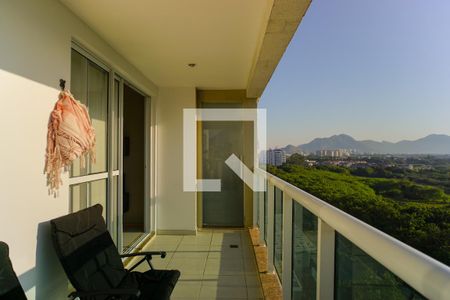 Varanda da Sala de apartamento à venda com 4 quartos, 176m² em Recreio dos Bandeirantes, Rio de Janeiro