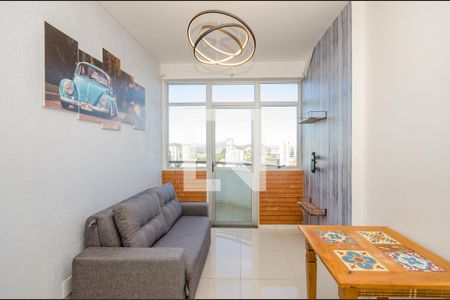 Sala  de apartamento à venda com 1 quarto, 34m² em Vale do Sereno, Nova Lima