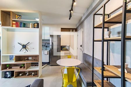 Sala de apartamento para alugar com 1 quarto, 38m² em Vila Andrade, São Paulo