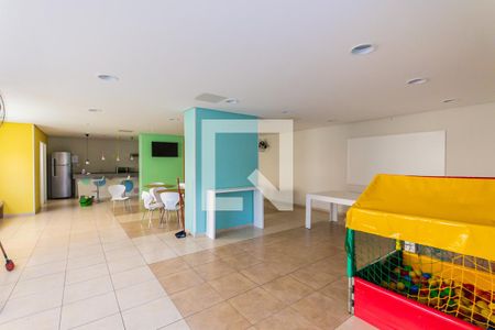 Apartamento à venda com 46m², 2 quartos e 1 vaga Apartamento à venda com 46m², 2 quartos e 1 vagaÁrea comum - Salão de festas Infantil