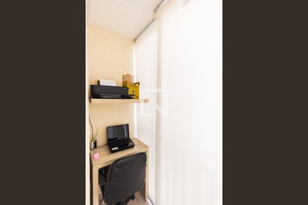 Varanda da Sala de apartamento à venda com 2 quartos, 46m² em Parque João Ramalho, Santo André