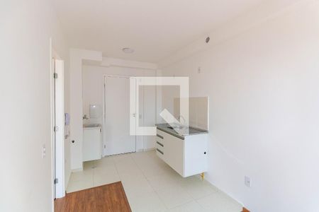 Sala/Cozinha/Lavanderia de apartamento para alugar com 1 quarto, 28m² em Vila Tolstoi, São Paulo