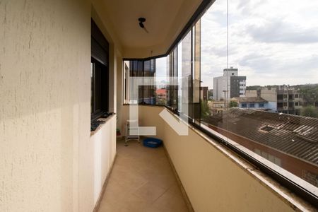 Varanda da Sala de apartamento à venda com 2 quartos, 81m² em Cristal, Porto Alegre