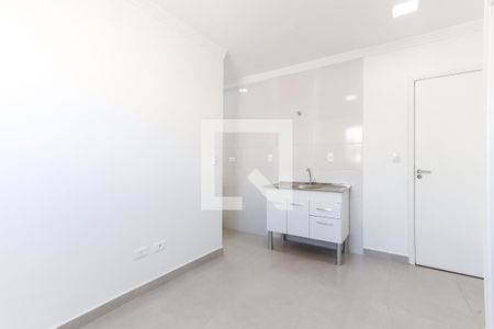 Sala e Cozinha de apartamento para alugar com 1 quarto, 29m² em Vila Dom Pedro Ii, São Paulo