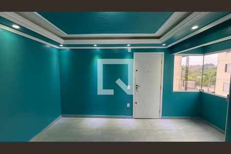 Sala de apartamento para alugar com 2 quartos, 55m² em Jardim Alzira Franco, Santo André