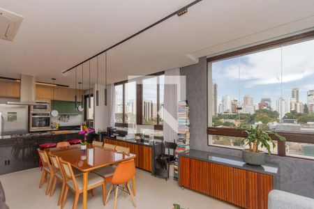 Sala de apartamento à venda com 3 quartos, 157m² em Brooklin Paulista, São Paulo