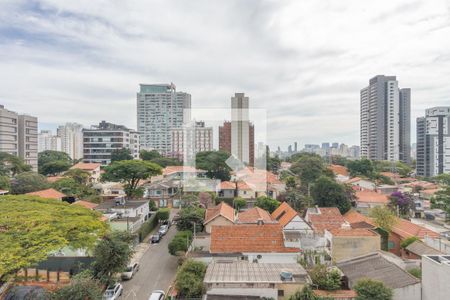 Vista da Sala de apartamento à venda com 3 quartos, 157m² em Brooklin Paulista, São Paulo