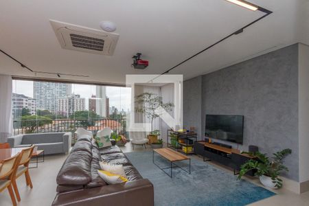 Sala de apartamento à venda com 3 quartos, 157m² em Brooklin Paulista, São Paulo