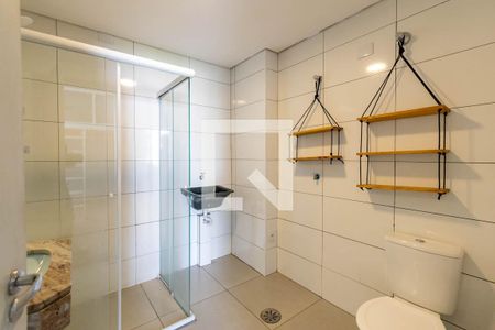 Banheiro Social de kitnet/studio à venda com 1 quarto, 43m² em Campos Elíseos, São Paulo