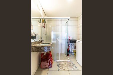 Banheiro de kitnet/studio para alugar com 1 quarto, 43m² em Campos Elíseos, São Paulo