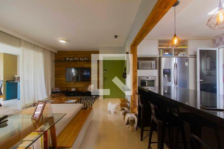 Sala de apartamento à venda com 2 quartos, 107m² em Vila Andrade, São Paulo