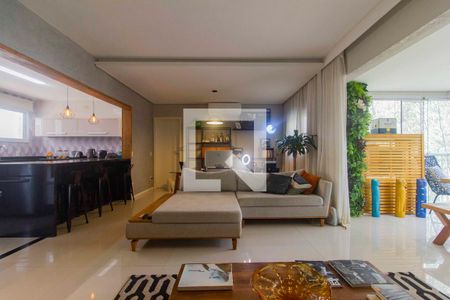 Sala de apartamento à venda com 2 quartos, 107m² em Vila Andrade, São Paulo