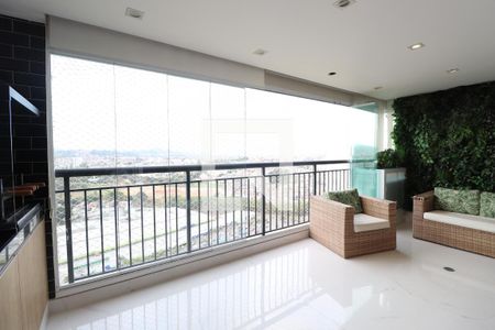 Varanda gourmet de apartamento para alugar com 3 quartos, 154m² em Jardim Flor da Montanha, Guarulhos