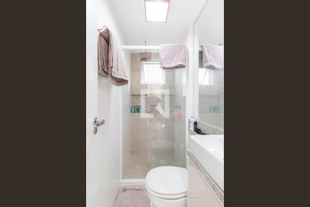 Banheiro Social de apartamento para alugar com 1 quarto, 31m² em Portão, Curitiba