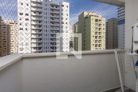 Varanda da Sala de apartamento para alugar com 3 quartos, 85m² em Brooklin Paulista, São Paulo