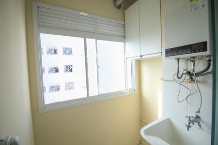 Área de serviço de apartamento para alugar com 2 quartos, 43m² em Brás, São Paulo