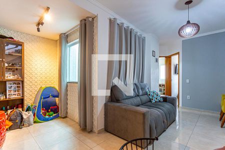 Sala de apartamento para alugar com 2 quartos, 94m² em Jardim Cristiane, Santo André