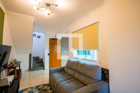 Sala de apartamento para alugar com 2 quartos, 94m² em Jardim Cristiane, Santo André
