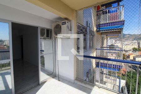 Varanda da Sala de apartamento à venda com 2 quartos, 80m² em Cachambi, Rio de Janeiro