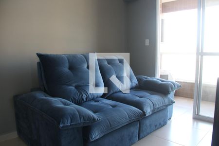 Sala de apartamento para alugar com 2 quartos, 60m² em Vila Cascatinha, São Vicente