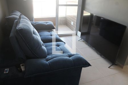 Sala de apartamento para alugar com 2 quartos, 60m² em Vila Cascatinha, São Vicente