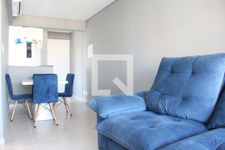 Sala de apartamento para alugar com 2 quartos, 60m² em Vila Cascatinha, São Vicente