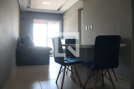 Sala de apartamento para alugar com 2 quartos, 60m² em Vila Cascatinha, São Vicente
