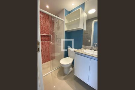 Studio para alugar com 42m², 1 quarto e 1 vagaBanheiro da suíte