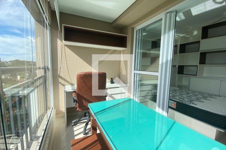 varanda de kitnet/studio para alugar com 1 quarto, 42m² em Empresarial 18 do Forte, Barueri