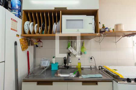 Apartamento para alugar com 45m², 2 quartos e 1 vagaDetalhe da Cozinha