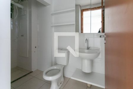 Banheiro de apartamento para alugar com 2 quartos, 50m² em Centro, Belo Horizonte