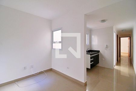 Sala/Cozinha de casa à venda com 2 quartos, 55m² em Jardim Santo Antônio, Santo André