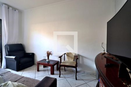 Sala de apartamento à venda com 3 quartos, 90m² em Vila Curuca, Santo André