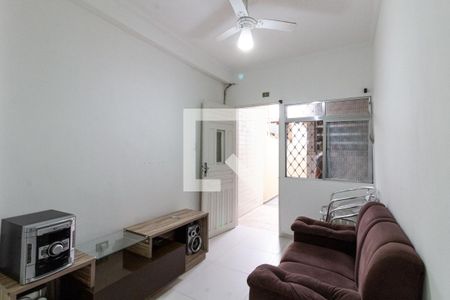 Sala de casa para alugar com 1 quarto, 45m² em Nova Mirim, Praia Grande
