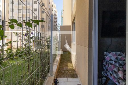 Varanda da Sala de apartamento para alugar com 2 quartos, 45m² em Cambuci, São Paulo