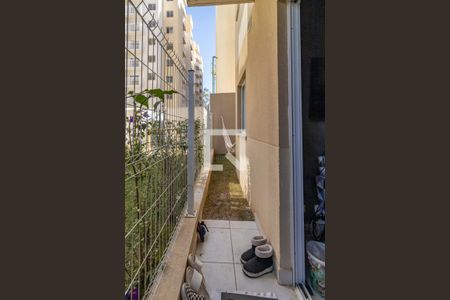 Varanda da Sala de apartamento à venda com 2 quartos, 45m² em Cambuci, São Paulo
