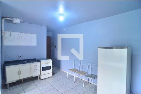 Cozinha de kitnet/studio para alugar com 1 quarto, 30m² em São Luís, Canoas
