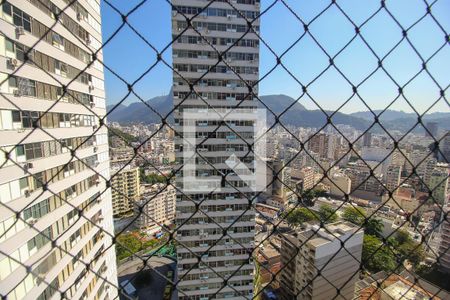 Vista da Sala de apartamento à venda com 3 quartos, 100m² em Botafogo, Rio de Janeiro