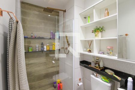 Banheiro de apartamento para alugar com 1 quarto, 32m² em Vila Graciosa, São Paulo