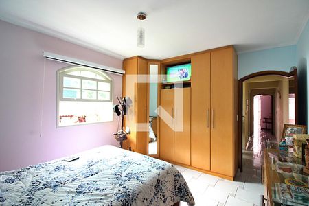 Quarto 1 - Suíte de casa à venda com 3 quartos, 216m² em Vila Luiz Casa, São Bernardo do Campo
