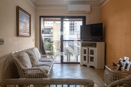 Sala de apartamento para alugar com 3 quartos, 98m² em Loteamento Joao Batista Juliao, Guarujá