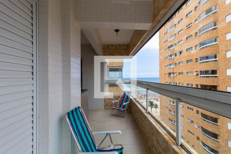 Varanda de apartamento para alugar com 3 quartos, 104m² em Ocian, Praia Grande