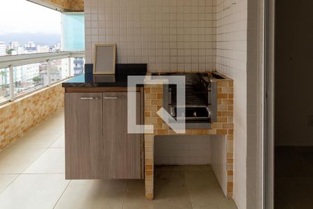 Detalhe da varanda de apartamento para alugar com 3 quartos, 104m² em Ocian, Praia Grande