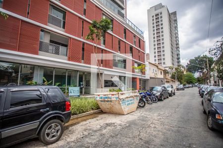 Studio para alugar com 25m², 1 quarto e sem vaga Studio para alugar com 25m², 1 quarto e sem vagaFachada