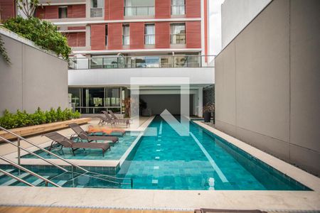 Studio para alugar com 25m², 1 quarto e sem vaga Studio para alugar com 25m², 1 quarto e sem vagaÁrea Comum - Piscina