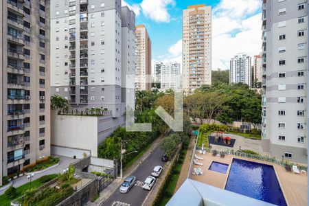 Vista da Varanda da Sala de apartamento para alugar com 1 quarto, 41m² em Vila Andrade, São Paulo