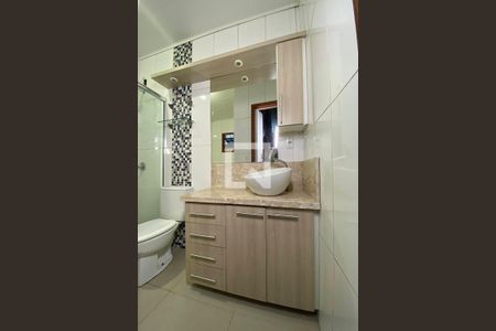 Banheiro da  Suíte de casa para alugar com 3 quartos, 70m² em Arroio da Manteiga, São Leopoldo
