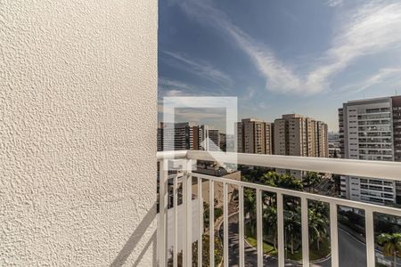 Varanda da Sala de apartamento para alugar com 2 quartos, 56m² em Cerâmica, São Caetano do Sul