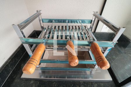 Varanda gourmet e Area de serviço  - churrasqueira de apartamento para alugar com 2 quartos, 69m² em Mooca, São Paulo