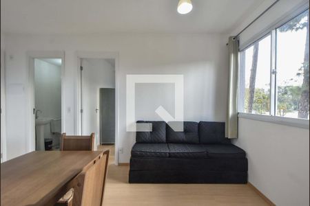 Sala de Estar de apartamento para alugar com 2 quartos, 34m² em Santo Amaro, São Paulo